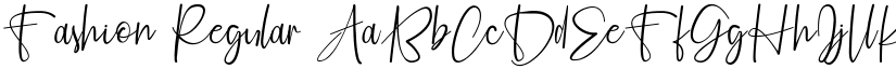 Fashion Regular font
