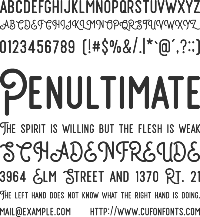 Retrocycles font preview