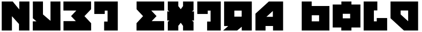 Nyet Extra Bold font