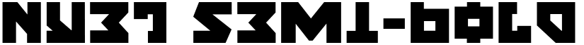 Nyet Semi-Bold font