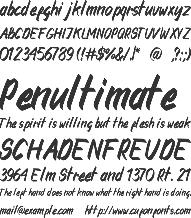 Kancaqu font preview