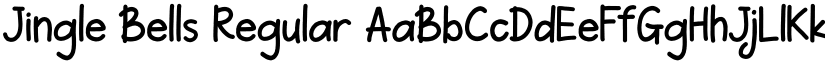 Jingle Bells Regular font