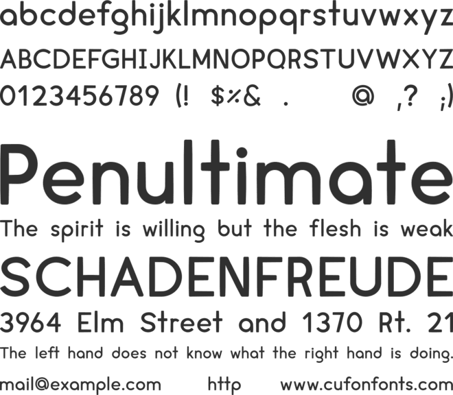 cream font preview