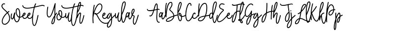 Sweet Youth Regular font