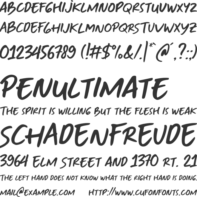 Online Handwriting Font Generator