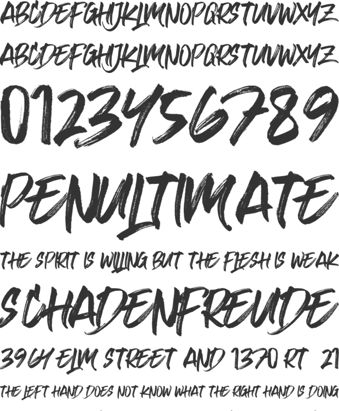 Kulan font preview