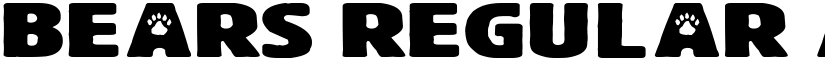 BEARS Regular font