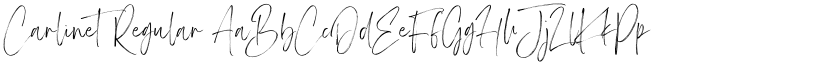 Carlinet Regular font