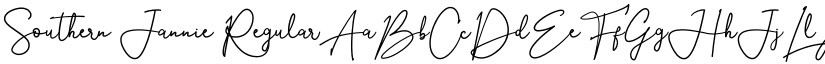 Southern Jannie Regular font