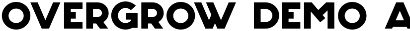 Overgrow Demo font