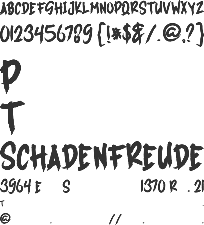 WASH YOUR HANDS font preview