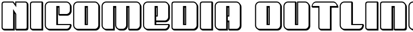 Nicomedia Outline Outline font