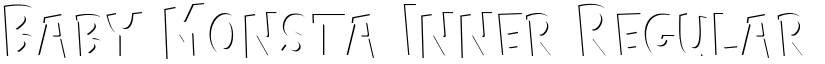 Baby Monsta Inner Regular font