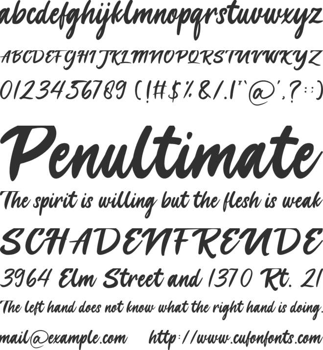 Cheese Cookies font preview