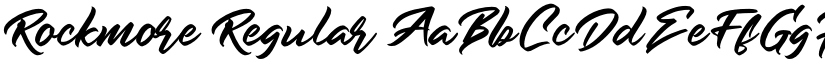Rockmore font download