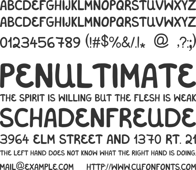 Salonikia VKF font preview