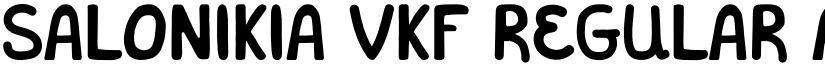 Salonikia VKF Regular font
