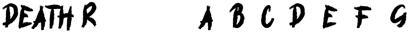 DEATH font download