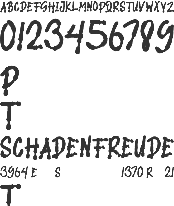 SPRAY BRUSH font preview