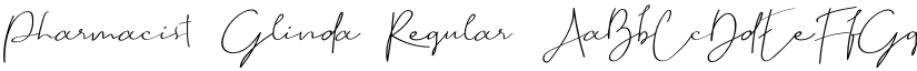Pharmacist Glinda Regular font