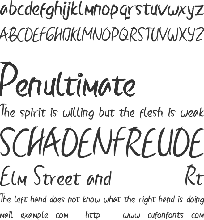 Ballyst font preview