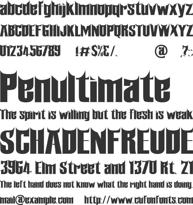 Minangkabau font preview