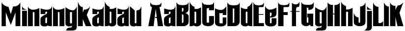 Minangkabau font download