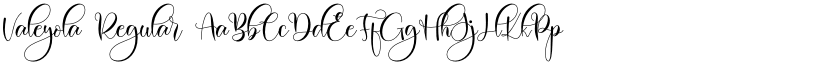 Valeyola font download