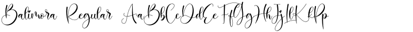 Balimora font download