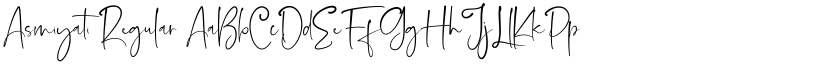 Asmiyati font download