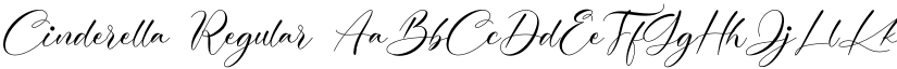 Cinderella Regular font