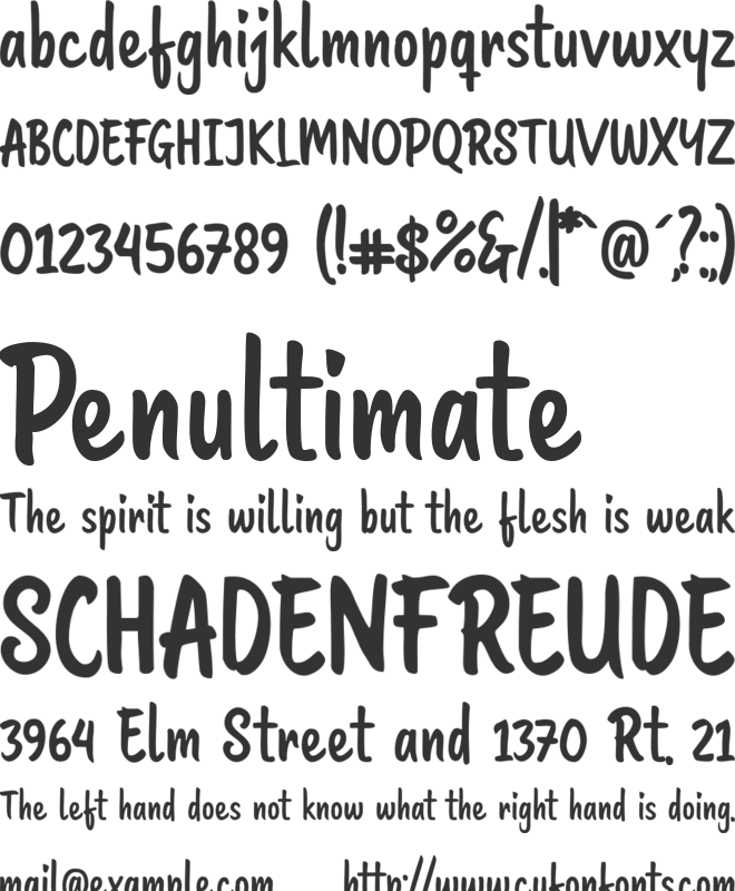 Be Great Fontsa font preview