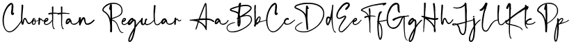 Chorettan font download