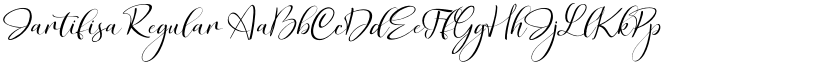 Jartifisa Regular font