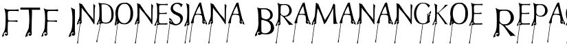 FTF Indonesiana Bramanangkoe Repackage font