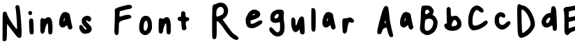 Ninas Font Regular font