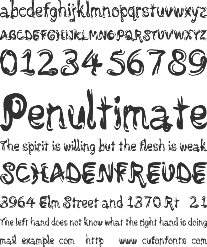 GuesTo font preview