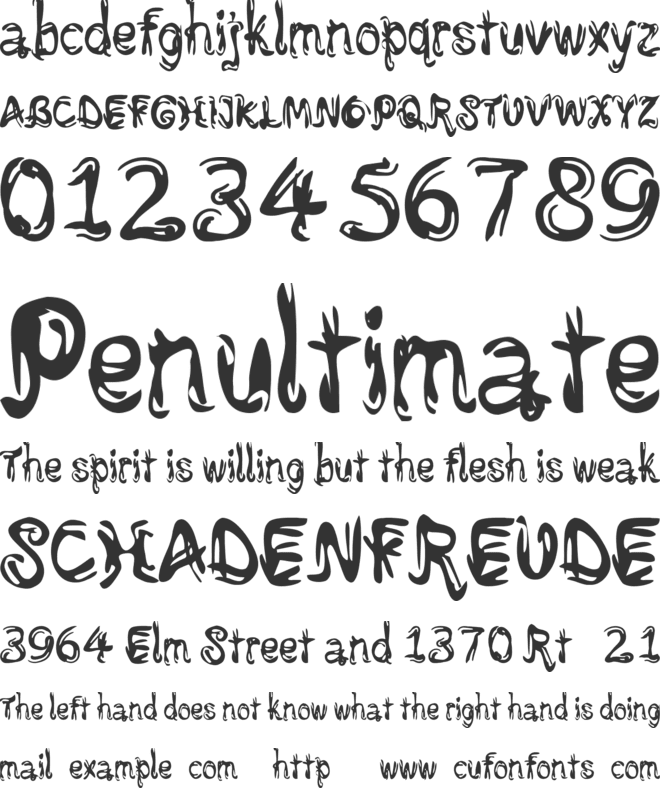 GuesTo font preview