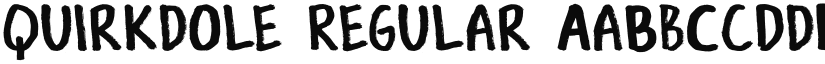 Quirkdole font download