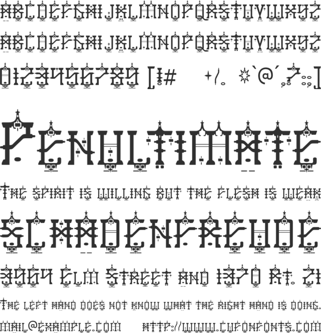 Baby Jeepers font preview