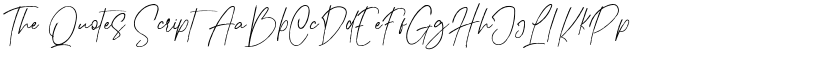 The Quotes Script font