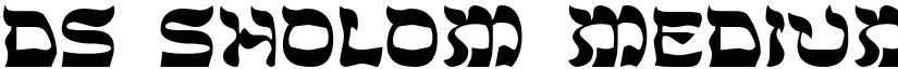 DS Sholom Medium font