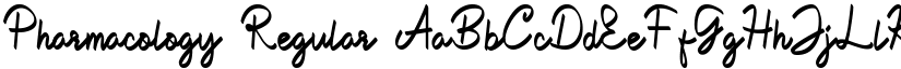 Pharmacology Regular font