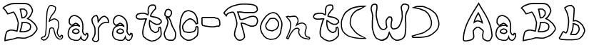 Bharatic-Font(W) font