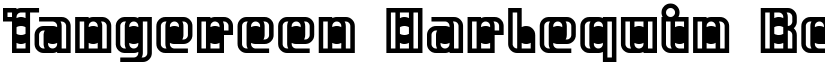 Tangereen Harlequin Regular font