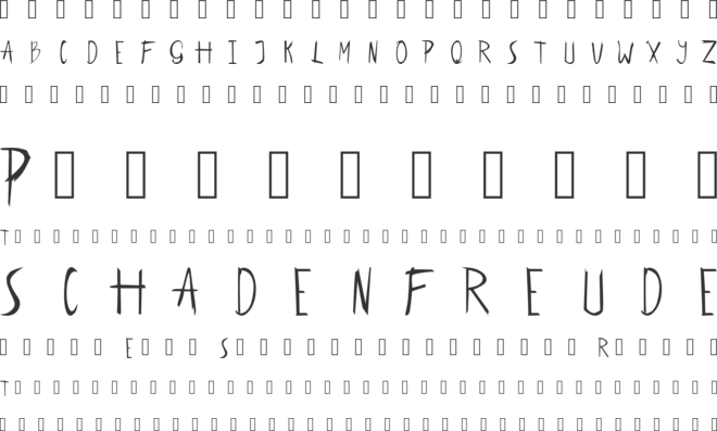 Javafont font preview