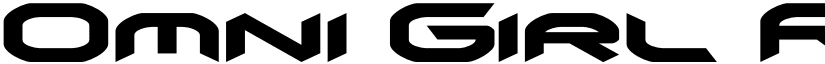 Omni Girl Regular font