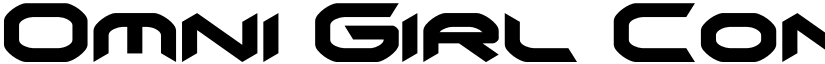 Omni Girl Condensed Condensed font
