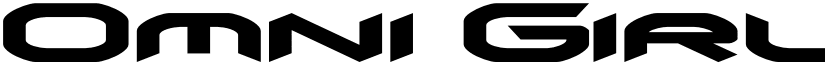 Omni Girl Expanded Expanded font
