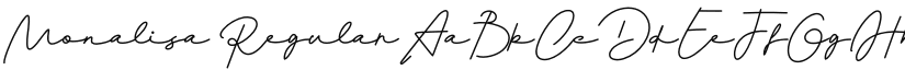 Monalisa font download